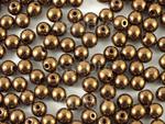 Round Beads Dark Bronze 4 mm - opakowanie w sklepie internetowym Kadoro.pl