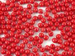 Round Beads Opaque Red 3 mm - opakowanie w sklepie internetowym Kadoro.pl