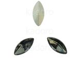 Szklany kamień fasetowany markiza 15x7mm Black Diamond F - 1 sztuka w sklepie internetowym Kadoro.pl