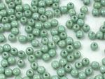 Round Beads Luster - Metallic Green 3 mm - opakowanie w sklepie internetowym Kadoro.pl