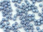 Round Beads Luster - Metallic Blue 3 mm - opakowanie w sklepie internetowym Kadoro.pl