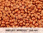 miniDUO 2x4mm Gold Shine Brick Red - 50 g w sklepie internetowym Kadoro.pl