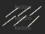 PRECIOSA Twisted Bugle 30mm-Silver-Lined Crystal SH - 10 sztuk w sklepie internetowym Kadoro.pl