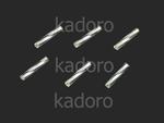 PRECIOSA Twisted Bugle 15mm-Silver-Lined Crystal SH - 20 sztuk w sklepie internetowym Kadoro.pl