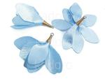 Kwiatek jasnoniebieski 55 mm - 1 sztuka w sklepie internetowym Kadoro.pl