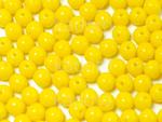 Round Beads Opaque Lemon 4 mm - opakowanie w sklepie internetowym Kadoro.pl