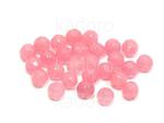 Jadeit różowy kula fasetowana 4.5 mm - 4 sztuki w sklepie internetowym Kadoro.pl