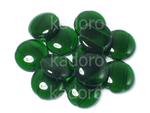 2-hole Cabochon Green Emerald 18mm - 2 sztuki w sklepie internetowym Kadoro.pl