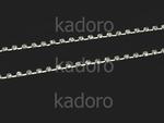 Taśma cyrkoniowa srebrna 3.1 mm - 20 cm w sklepie internetowym Kadoro.pl