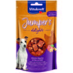 VITAKRAFT JUMPERS DELIGHTS przysmak z kurczakiem i jabłkiem dla psa 80g w sklepie internetowym sklepdlazwierzat.net