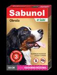 SABUNOL obroża ozdobna różowa przeciw kleszczom i pchłom dla psów 50cm w sklepie internetowym sklepdlazwierzat.net