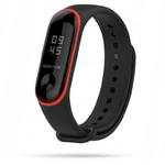 TECH-PROTECT SMOOTH XIAOMI MI BAND 3/4 BLACK/RED w sklepie internetowym techonic.pl