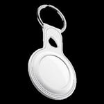 KeyBudz AirTag Keyring - skórzane etui ochronne do AirTag 2- pack (white) w sklepie internetowym techonic.pl