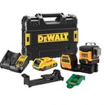 DeWalt akumulatorowy laser liniowy 18V/12V XR 3x360 zielony laser 1x2Ah DCE089D1G18-QW w sklepie internetowym Elmetmarket