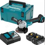 Makita Szlifierka kątowa 125mm 18V (5,0Ah BLDC MAKPAC) DGA504RTJ w sklepie internetowym Elmetmarket