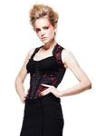 Gorset , top KAORU CORSET marki Hell Bunny w sklepie internetowym RockZone.pl