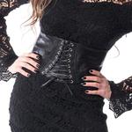 Pas gorsetowy gotycki - CORSET BELT w sklepie internetowym RockZone.pl