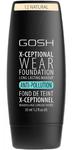 Gosh X-CEPTIONAL WEAR FOUNDATION - NATURAL Kryjący podkład do twarzy w kremie (12) w sklepie internetowym MadRic.pl