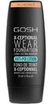 Gosh X-CEPTIONAL WEAR FOUNDATION - CHESTNUT Kryjący podkład do twarzy w kremie (19) w sklepie internetowym MadRic.pl