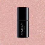 Semilac EXTEND 5IN1 Lakier hybrydowy GLITTER DIRTY NUDE ROSE (805) w sklepie internetowym MadRic.pl