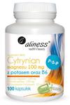 Aliness CYTRYNIAN magnezu 100 mg z potasem oraz B6 (P-5-P) w sklepie internetowym MadRic.pl