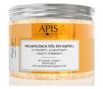 Apis RELAXING HONEY BATH SALT Relaksująca sól do kąpieli z miodem, propolisem i kozim mlekiem (6723) w sklepie internetowym MadRic.pl