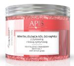 Apis REVITALIZING CRANBERRY BATH SALT WITH LEMON GRASS Rewitalizująca sól do kąpieli z żurawiną i trawą cytrynową (9393) w sklepie internetowym MadRic.pl