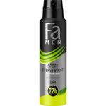 Fa men sport energy boost 72h antyperspirant w sprayu o pobudzającym zapachu imbiru i cytryny 150ml w sklepie internetowym Fashionup.pl