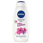 Nivea shower & bath płyn do kąpieli i żel pod prysznic 2w1 care&relax 750ml w sklepie internetowym Fashionup.pl