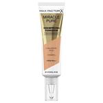 Max factor miracle pure spf30 pa+++ podkład poprawiający kondycję skóry 50 natural rose 30ml w sklepie internetowym Fashionup.pl