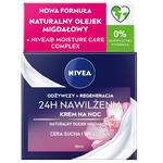 Nivea 24h nawilżenia+regeneracja odżywczy krem na noc cera sucha i wrażliwa 50ml w sklepie internetowym Fashionup.pl