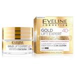 Eveline cosmetics gold lift expert 40+ luksusowy ujędrniający krem-serum z 24k złotem dzień/noc 50ml w sklepie internetowym Fashionup.pl