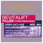 L'oreal paris revitalift filler lsqb;harsqb; krem do twarzy z kwasem hialuronowym na noc 50ml w sklepie internetowym Fashionup.pl