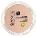 Sante natural compact powder naturalny puder prasowany 01 cool ivory 9g w sklepie internetowym Fashionup.pl