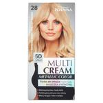 Joanna multi cream metallic color farba do włosów 28 bardzo jasny perłowy blond w sklepie internetowym Fashionup.pl