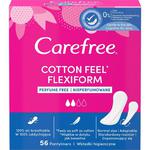 Carefree cotton feel flexiform wkładki higieniczne nieperfumowane 56szt w sklepie internetowym Fashionup.pl