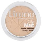 Lirene city matt mineral mattifying compact powder mineralny puder matujący 01 transparentny 9g w sklepie internetowym Fashionup.pl