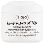 Ziaja kozie mleko maska z keratyną intensywnie kondycjonująca włosy szorstkie bez połysku 200ml w sklepie internetowym Fashionup.pl