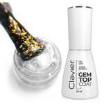 Clavier luxury gem top coat hybrydowy lakier nawierzchniowy g04 ruby 10ml w sklepie internetowym Fashionup.pl