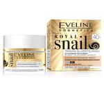 Eveline cosmetics royal snail 40+ skoncentrowany krem intensywnie przeciwzmarszczkowy na dzień i na noc 50ml w sklepie internetowym Fashionup.pl