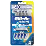 Gillette sensor3 comfort jednorazowe maszynki do golenia 4szt w sklepie internetowym Fashionup.pl