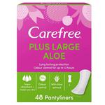 Carefree plus large wkładki higieniczne aloe vera scent 48szt. w sklepie internetowym Fashionup.pl