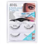 Ardell deluxe pack zestaw 2 pary sztucznych rzęs 110 black + lash adhesive klej do rzęs 2.5g + lash applicator aplikator do rzęs w sklepie internetowym Fashionup.pl