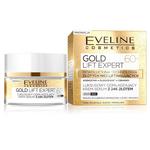 Eveline cosmetics gold lift expert 60+ luksusowy odmładzający krem-serum z 24k złotem dzień/noc 50ml w sklepie internetowym Fashionup.pl