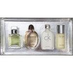 Calvin klein men mini zestaw eternity woda toaletowa 15ml + obsession woda toaletowa 15ml + ck one woda toaletowa 15ml + escape woda toaletowa 15ml w sklepie internetowym Fashionup.pl