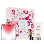 Lancome la vie est belle intensement zestaw woda perfumowana spray 50ml + balsam do ciała 50ml + absolu rouge matte mini pomadka do ust 378 w sklepie internetowym Fashionup.pl