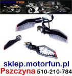 Kierunkowskazy LED trapez z homologacją w sklepie internetowym Motorfun