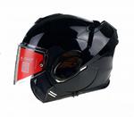 Kask szczękowy LS2 VALIANT BLACK GLOSS FF399 + PINLOCK GRATIS w sklepie internetowym Motorfun