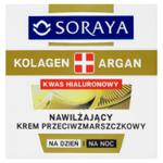 Soraya Kolagen + Argan Nawilżający krem przeciwzmarszczkowy na dzień i na noc w sklepie internetowym E-Szop 