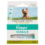 Happs Herbal Krople na pchły i kleszcze dla małych psów w sklepie internetowym E-Szop 